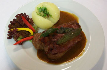 Hotel & Restaurant Kräutergarten - "Cursdorfer Kräuterkloß"